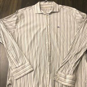 Burberry dress shirt size XL